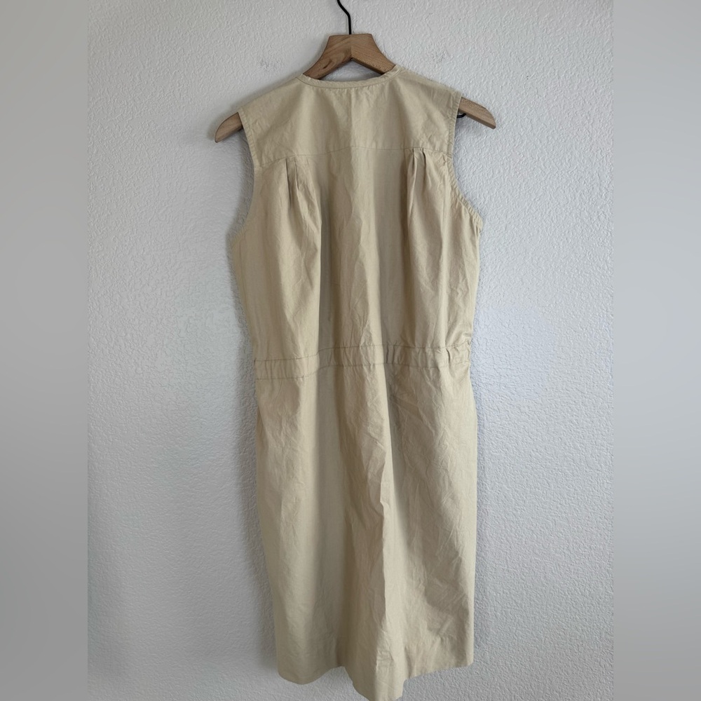 Room 502 Jessica Kaftan Dress in Beige Cotton size 10 42 $445 - Picture 7 of 15